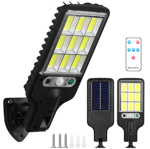 Alumbrado LED con panel solar