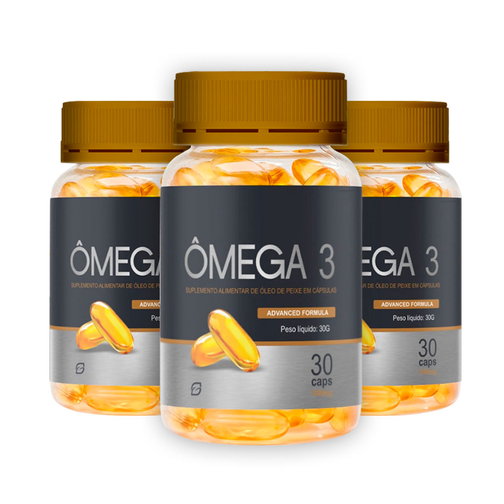 Omega 3 – 30 Cápsulas | EPA + DHA