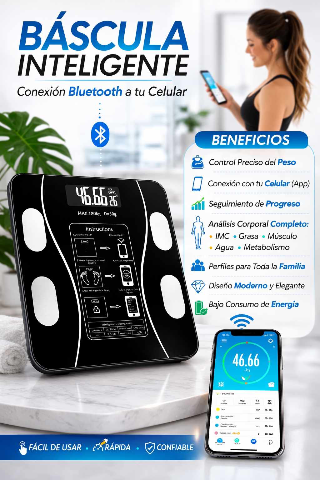 Báscula Inteligente a Bluetooth