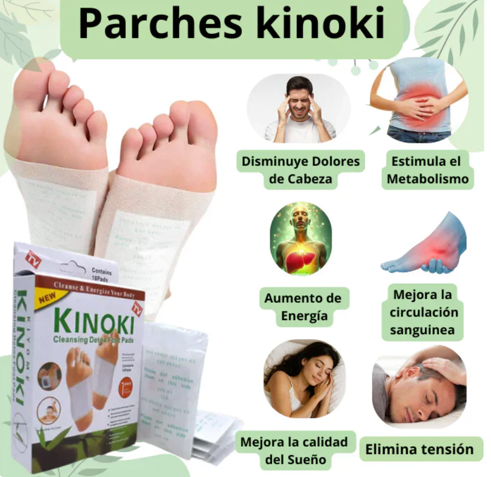 KINOKI Almohadillas DETOX Producto VIRAL