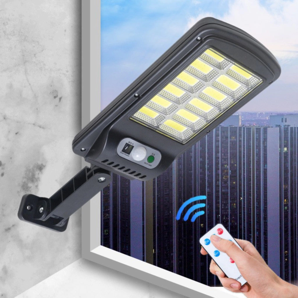 Alumbrado LED con panel solar